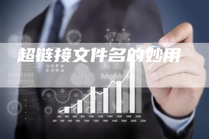 超链接文件名的妙用-夫唯发布外链网