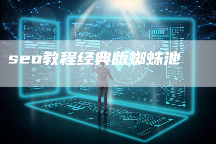 seo教程经典版蜘蛛池