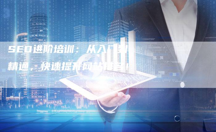 SEO进阶培训：从入门到精通，快速提升网站排名！