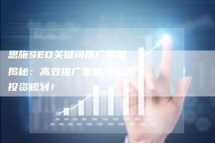 恩施SEO关键词推广费用揭秘：高效推广策略与合理投资规划！