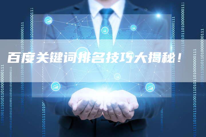 百度关键词排名技巧大揭秘！-夫唯发布外链网
