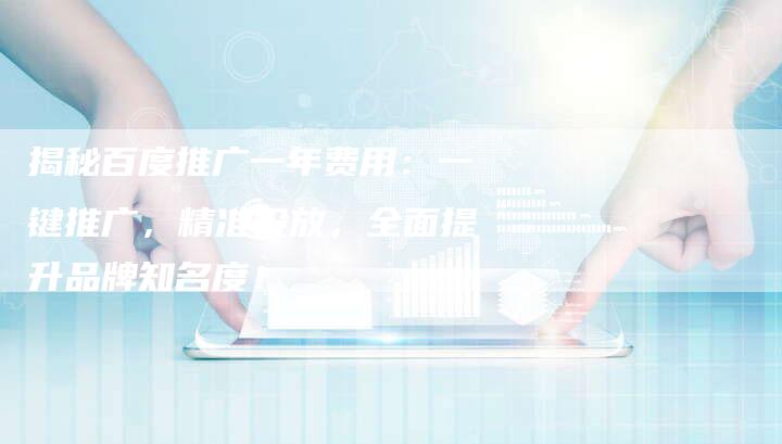 揭秘百度推广一年费用：一键推广，精准投放，全面提升品牌知名度！