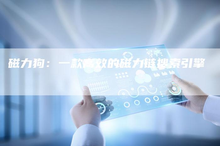 磁力狗：一款高效的磁力链搜索引擎