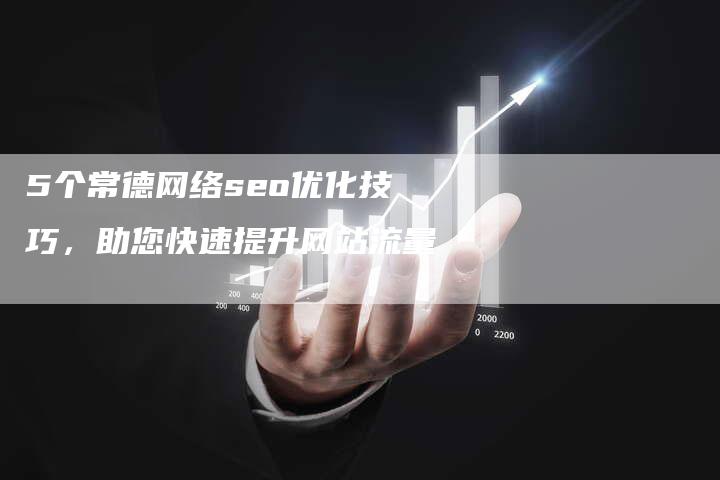 5个常德网络seo优化技巧，助您快速提升网站流量