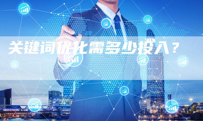 关键词优化需多少投入？-夫唯发布外链网