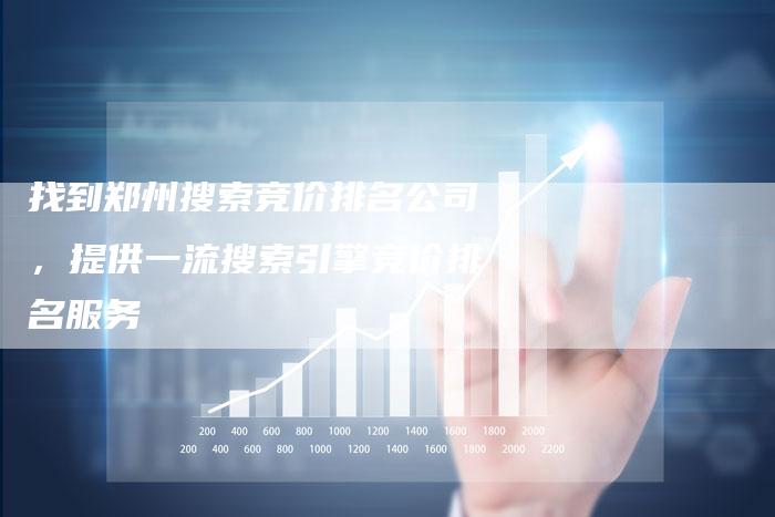 找到郑州搜索竞价排名公司，提供一流搜索引擎竞价排名服务