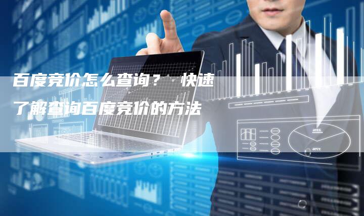 百度竞价怎么查询？ 快速了解查询百度竞价的方法-夫唯发布外链网
