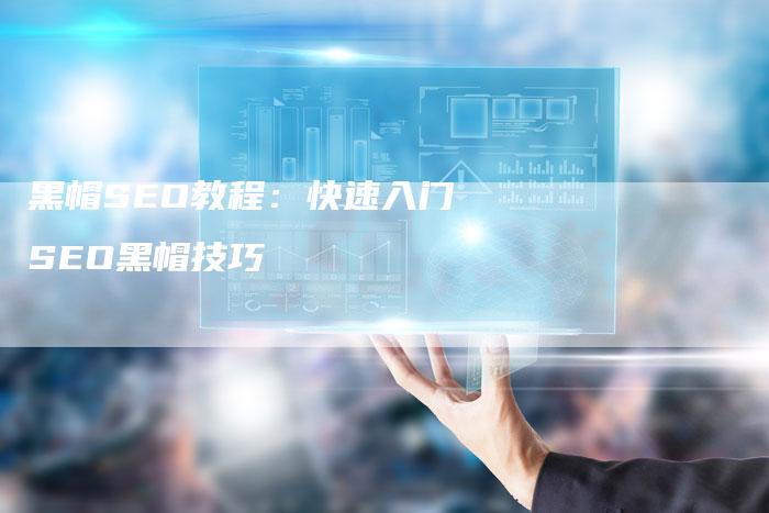 黑帽SEO教程：快速入门SEO黑帽技巧