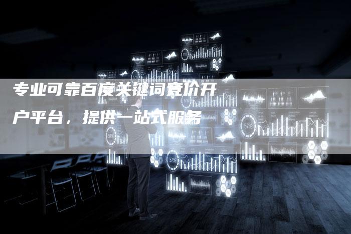 专业可靠百度关键词竞价开户平台，提供一站式服务