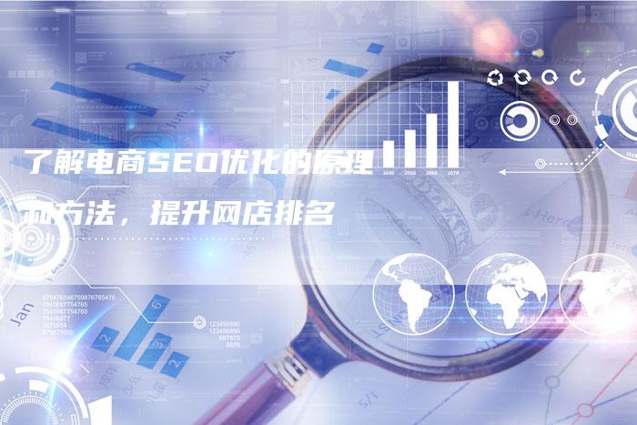 了解电商SEO优化的原理和方法，提升网店排名