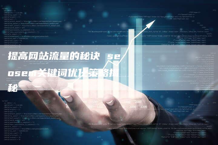 提高网站流量的秘诀 seosem关键词优化策略揭秘