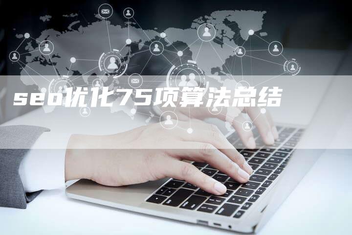 seo优化75项算法总结